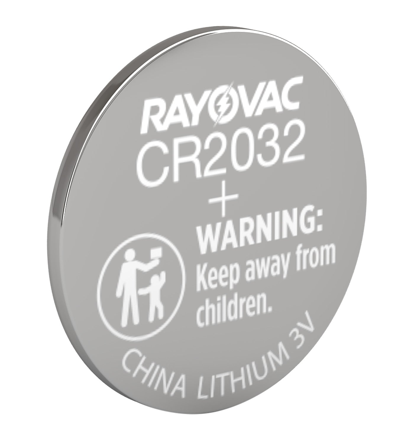 Rayovac High Energy CR2032 Lithium Coin Battery 225mAh Single Pack