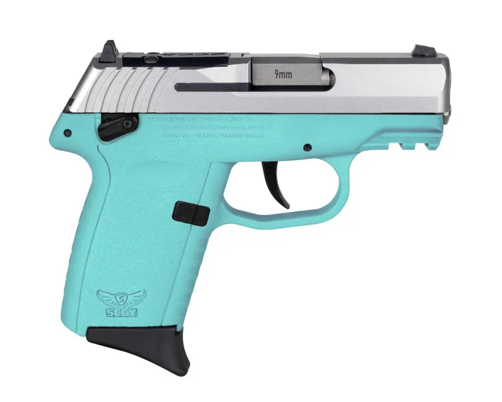 SCCY CPX1TTSBRDRG3 9MM PST TT/S-BLU GRP D/S SAFETY