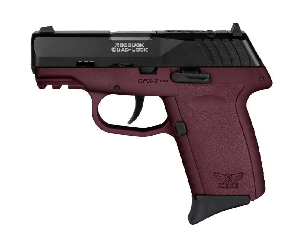 SCCY CPX2CBCRRDRG3 9MM PST BL/CRM GRP NO SAFETY