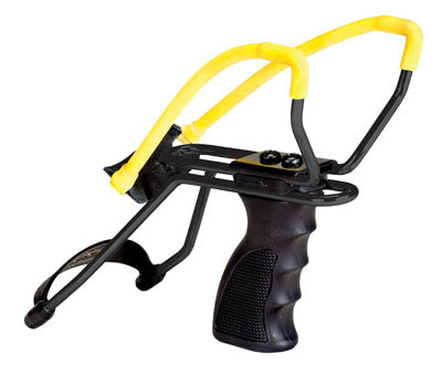 Daisy P51 Advanced Slingshot Yellow Steel Frame Sure-Grip Handle