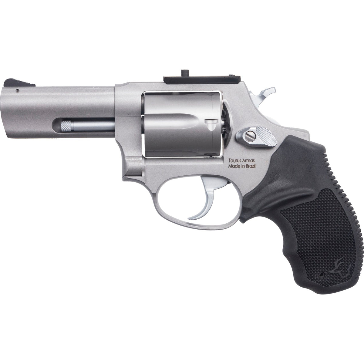 Taurus 2-605P39 605 T.O.R.O. Small Frame 38 Special +P/357 Mag 5 Shot 3" Stainless Steel Barrel, Frame & Cylinder, Black Rubber Grip, Transfer Bar Safety, Optic Mount For Micro Red Dot