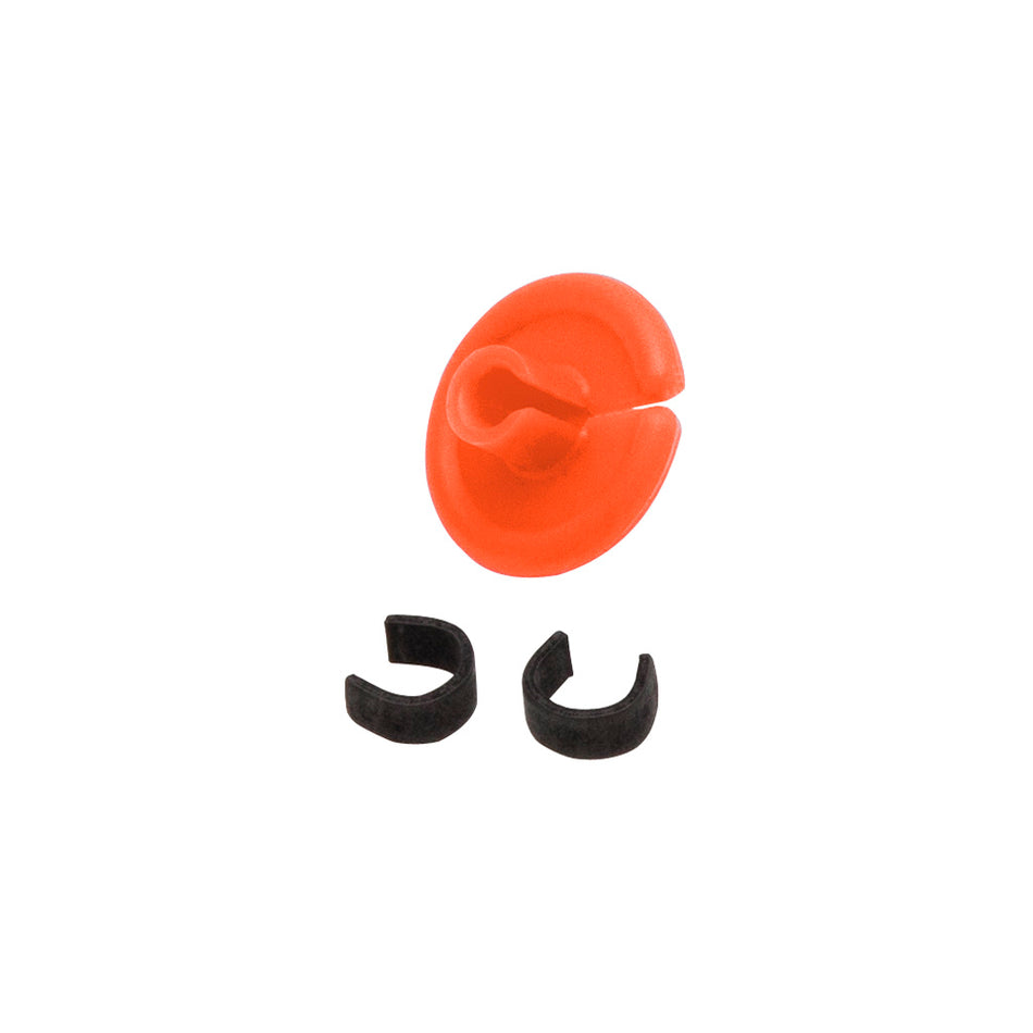 October Mountain String Love 2.0 Archery Kisser Button 1 pk. Orange