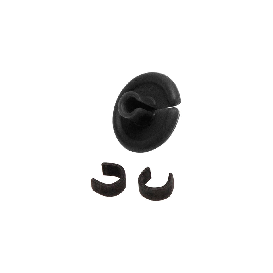 October Mountain String Love 2.0 Archery Kisser Button 1 pk. Black