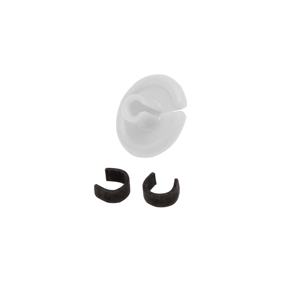October Mountain String Love 2.0 Archery Kisser Button 1 pk. White