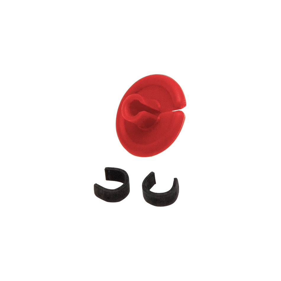 October Mountain String Love 2.0 Red Archery Kisser Button 25 Count