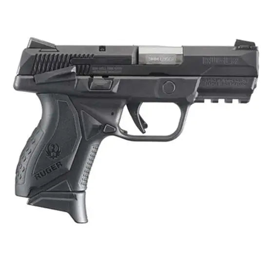 dRUG AMERICAN PSTL COMPACT 9MM 3.6" BLK/BLK 10+1 MS