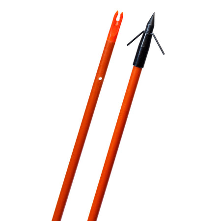 Fin Finder Raider Entry-Level Bowfishing Arrow Orange Typhoon Point