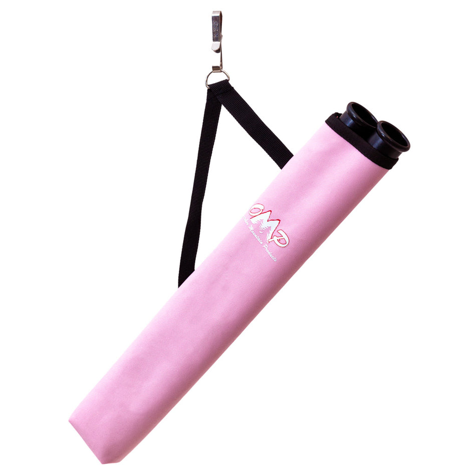 October Mountain Reversible 2-Tube Arrow Hip Quiver Pink