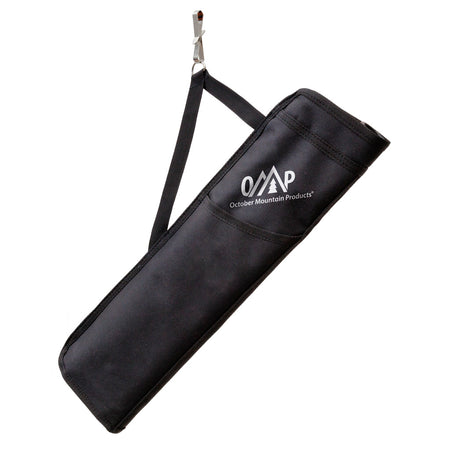 October Mountain Reversible 3-Tube Arrow Hip Quiver Black