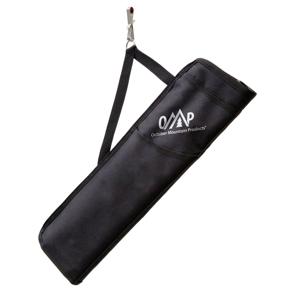 October Mountain Reversible 3-Tube Arrow Hip Quiver Black