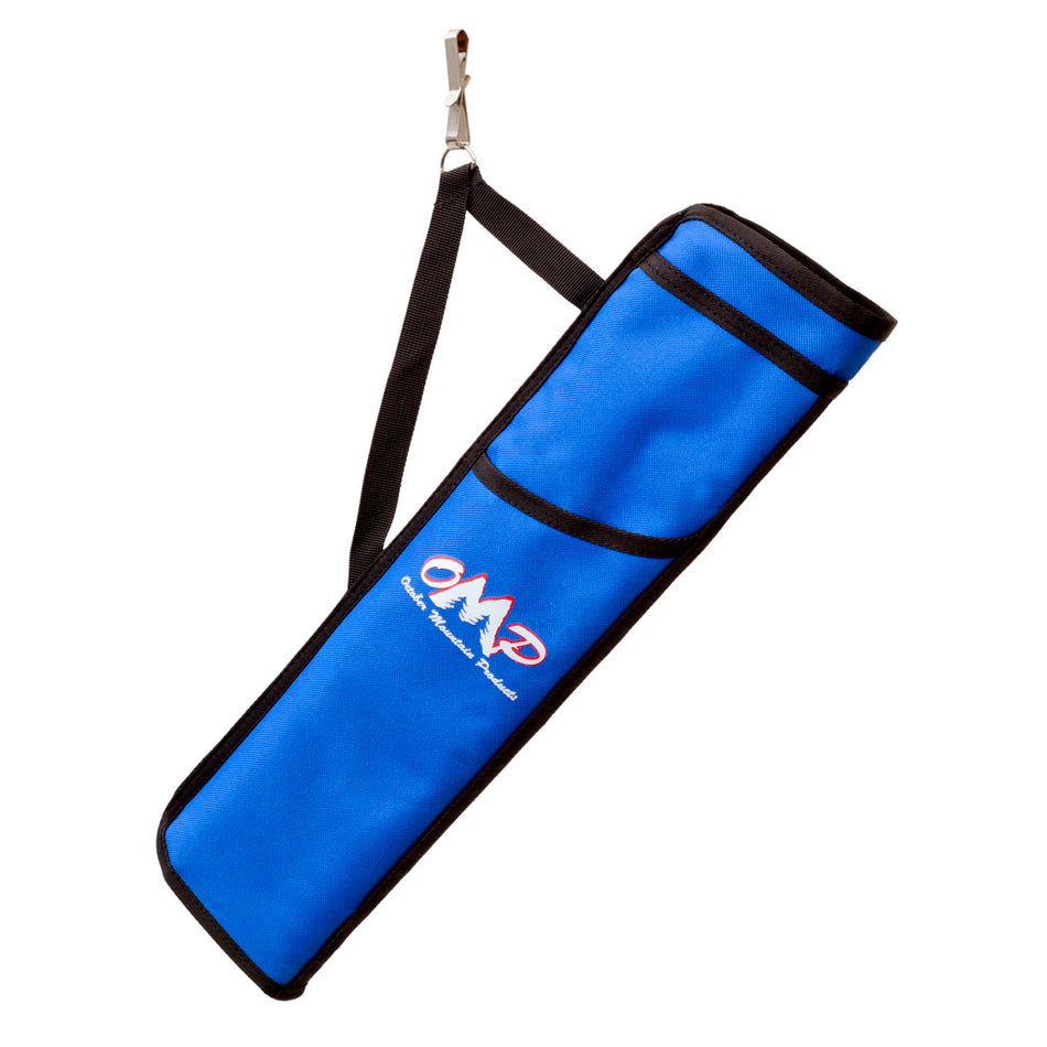October Mountain Reversible 3-Tube Arrow Hip Quiver Blue