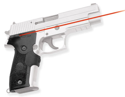 Crimson Trace Red Laser Lasergrips for Sig P226 Semi-Auto Pistol, Holster Compatible, Black Polymer