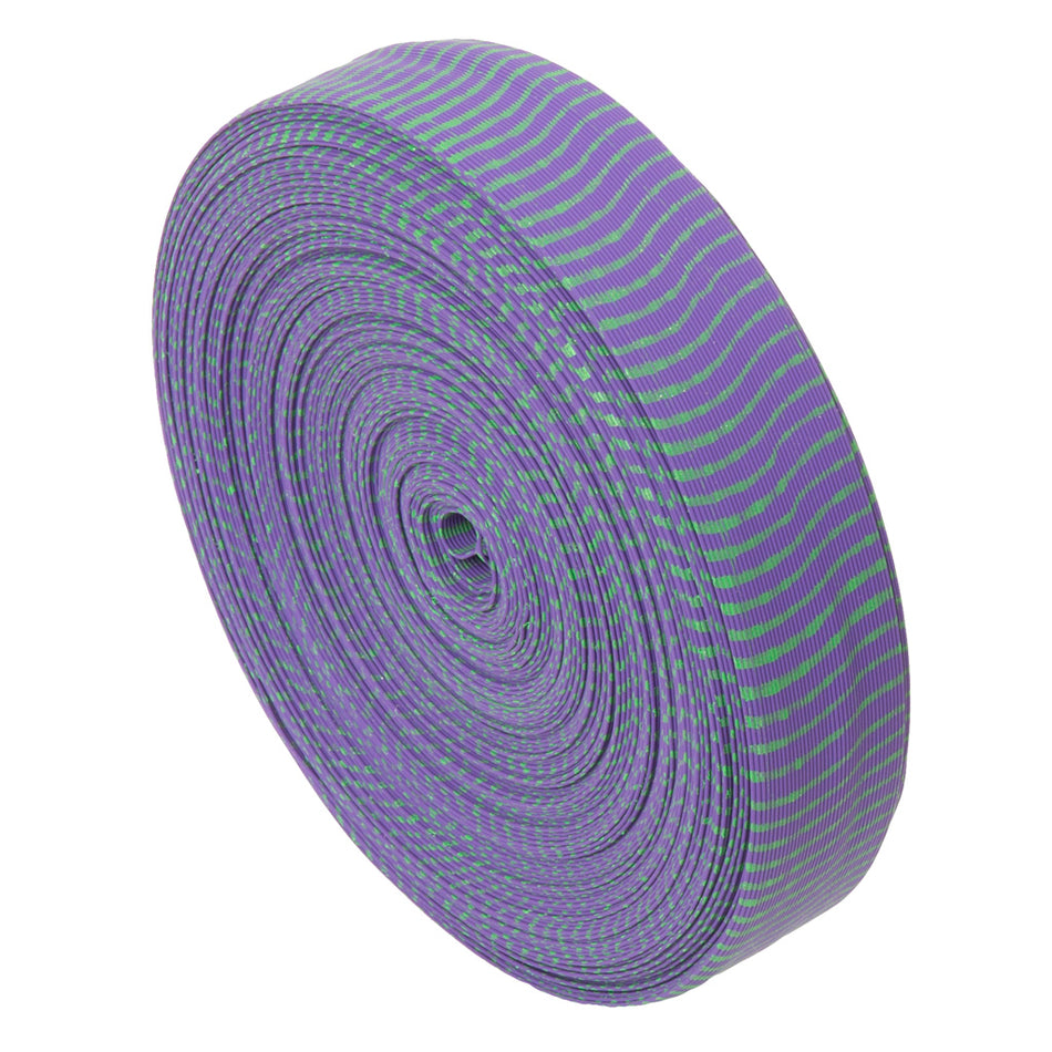 October Mountain Purple/Green VIBE String Noise Silencers 85-Foot