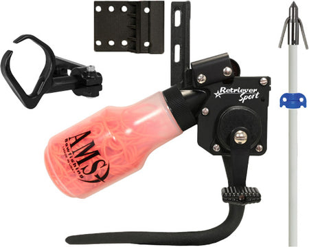 AMS Bowfishing RH Retriever Sport Combo Reel Kit