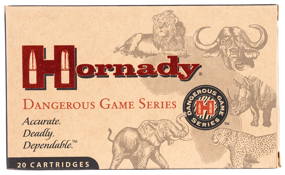 Hornady Dangerous Game InterLock Spire Point Recoil Proof 286 Grain 9.3x62mm Mauser 2360 fps