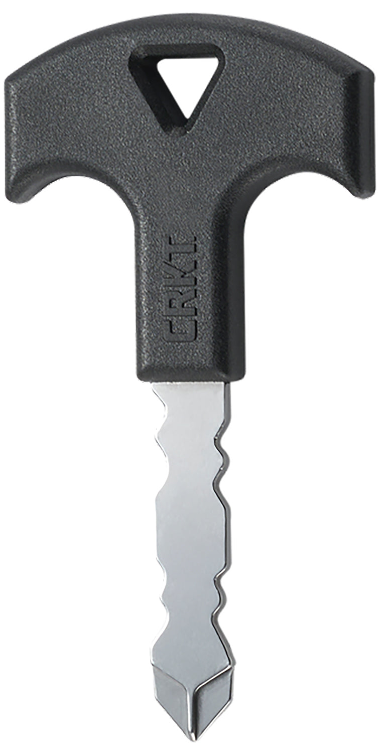 CRKT Williams Concealed Defense Key Matte Black 3CR13 Steel Phillips Screwdriver Included 9705