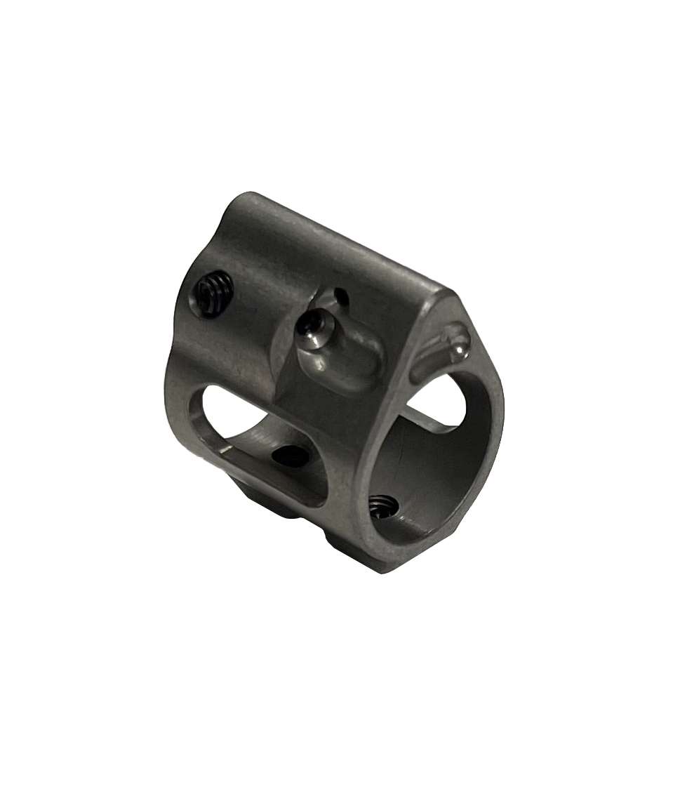 Fostech .750 Stainless Steel Throttle Adjustable Gas Block