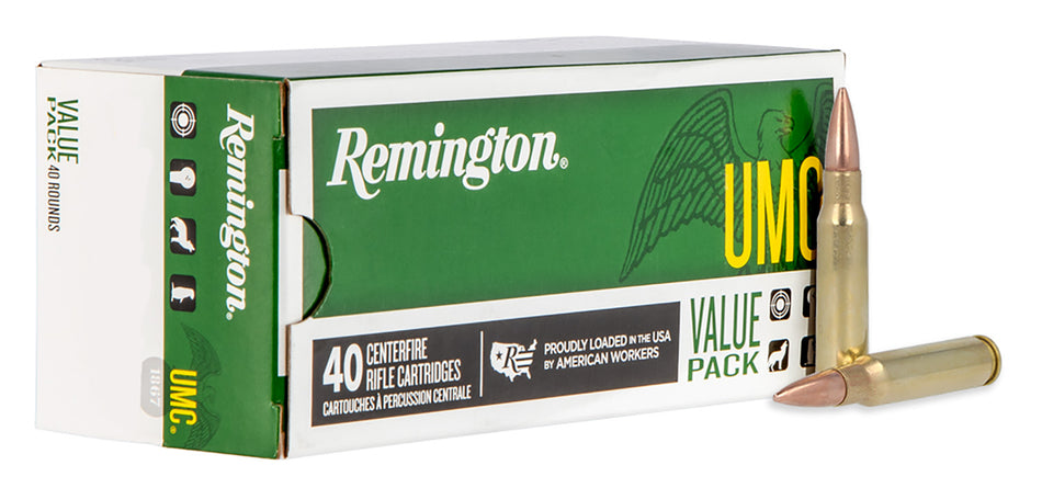 Remington UMC Value Pack Full Metal Jacket 150 Grain .308 Win / 7.62x51mm 2820 fps