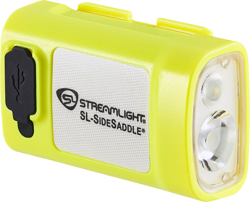 Streamlight SL-Sidesaddle Hard Hat and Hat Mount USB Kit Yellow