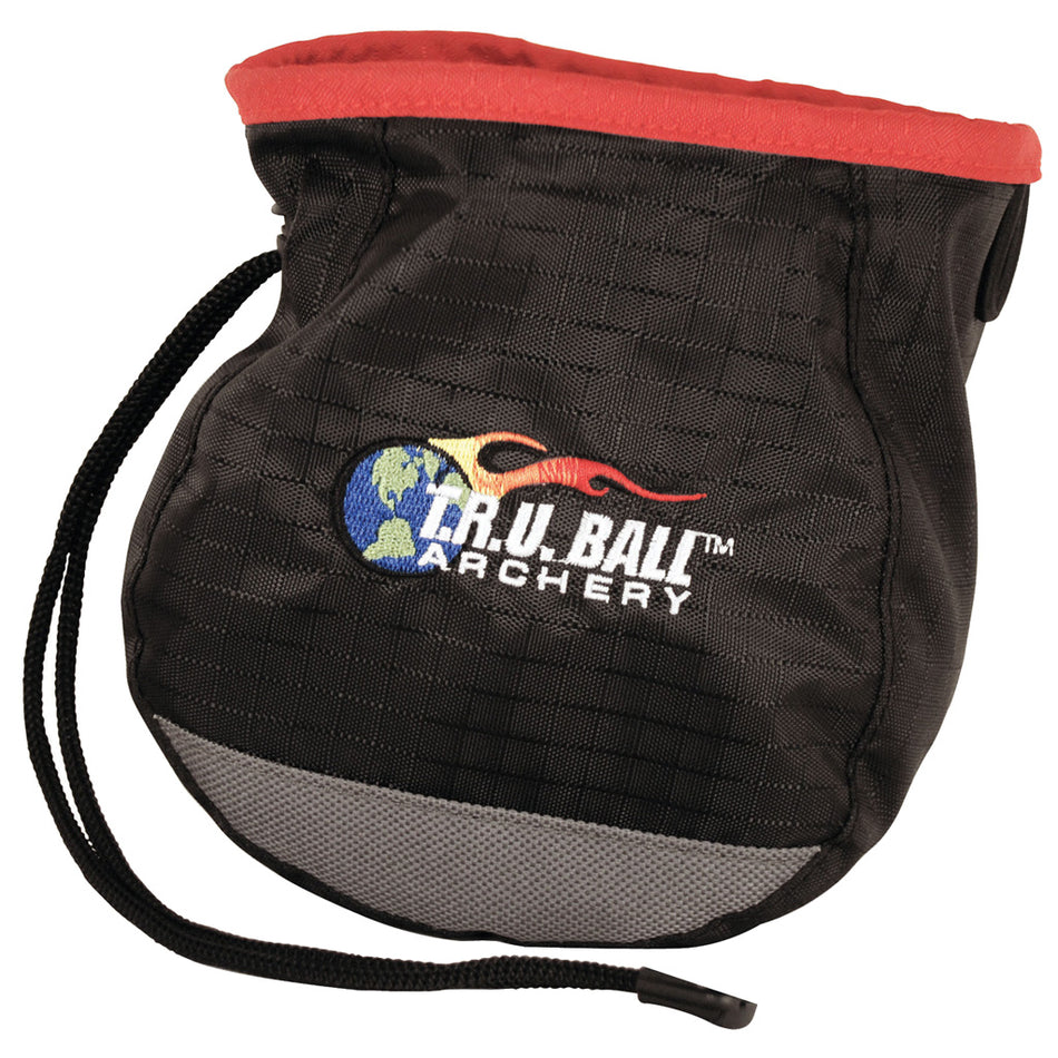 Tru Ball Black Bow Release Pouch with Belt Loop and Cinch