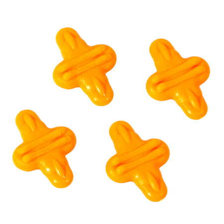 Limbsaver Everlast String Leech Orange Vibration Dampeners 4 pk.