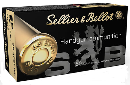 Sellier & Bellot (S&B)  Soft Point 158 Grain .38 Special 889 fps