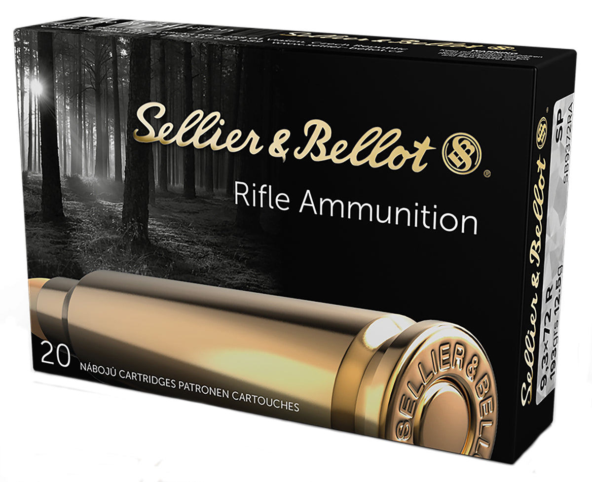 Sellier & Bellot (S&B)  Soft Point 193 Grain 9.3x72mmR 2005 fps