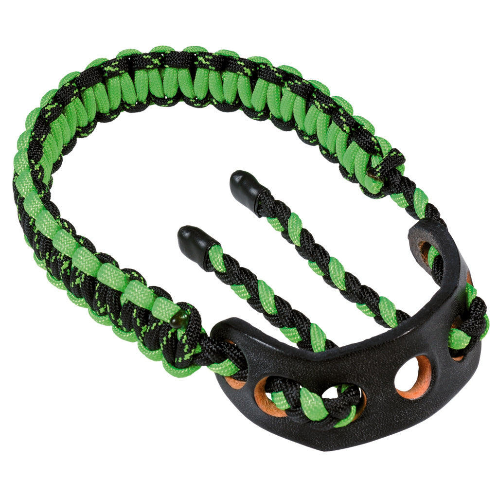 Paradox Elite Cobra Bow Sling Black Neon Green American Harness Leather