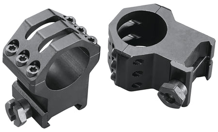Weaver Mounts Skeleton Six-Point Rings Matte Black 1" XXH 48353