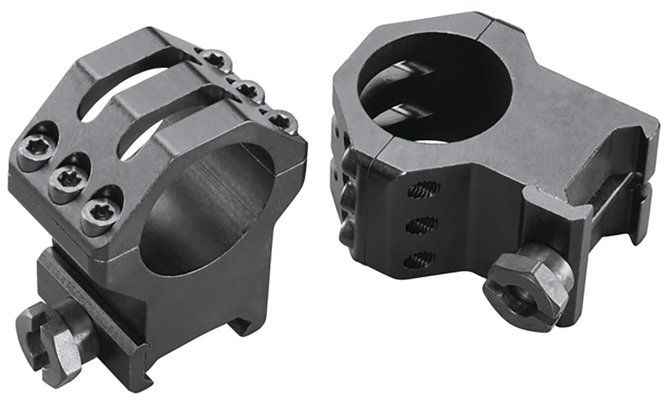 Weaver Mounts Skeleton Six-Point Rings Matte Black 1" XXH 48353