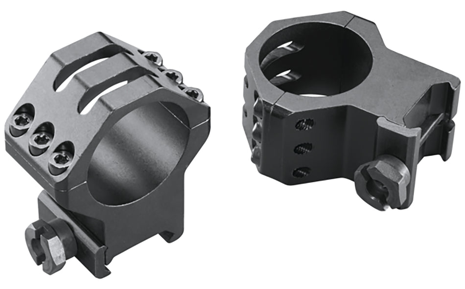Weaver Mounts Skeleton Six-Point Scope Rings Matte Black 30mm Extra High 48354
