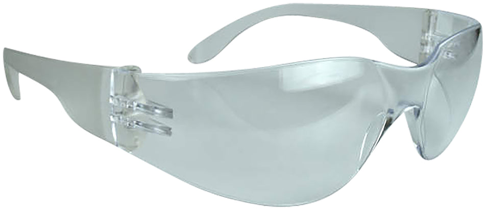 Radians Mirage Protective Safety Eyewear Adult Clear Lens Clear Frame MR0110ID