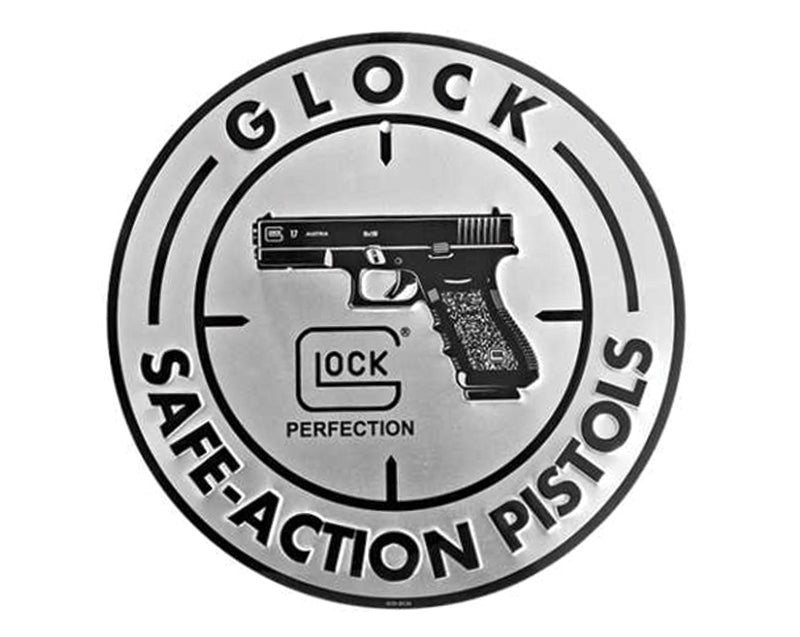 Safe Action Aluminum Sign - Glock