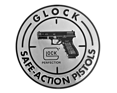 Safe Action Aluminum Sign - Glock