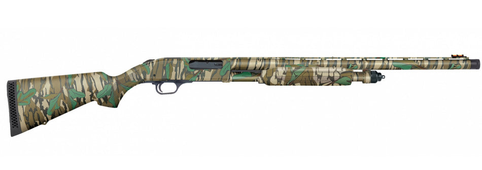Mossberg 62232 835 Ulti-Mag Full Size 12 Gauge Pump 3.50" 5+1 24" Mossy Oak Greenleaf Vent Rib Barrel & Optic Ready Receiver, Oak Greenleaf Synthetic Stock, Right Hand