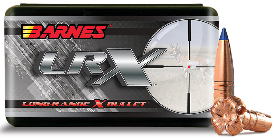 Barnes Bullets 30374 LRX Long Range .30 Caliber 200gr Boat Tail Bullet 50/Box