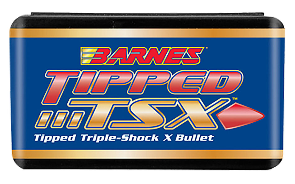 Barnes Bullets 30400 Tipped TSX 8mm 160gr Boat Tail Bullet 50/Box