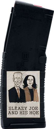 Black Rain Laser Etched Novelty 30-Round Rifle Magazine
