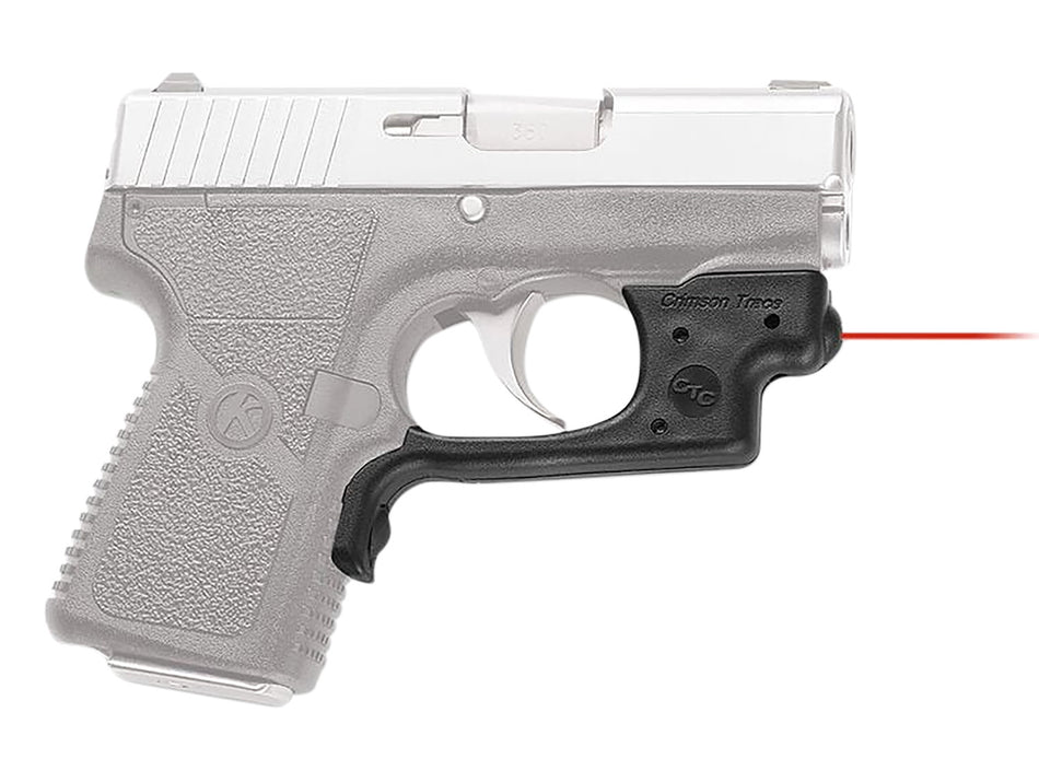 Crimson Trace Red Laser Laserguard for Kahr Arms P380 and CW380, Front Activation, Black Polymer