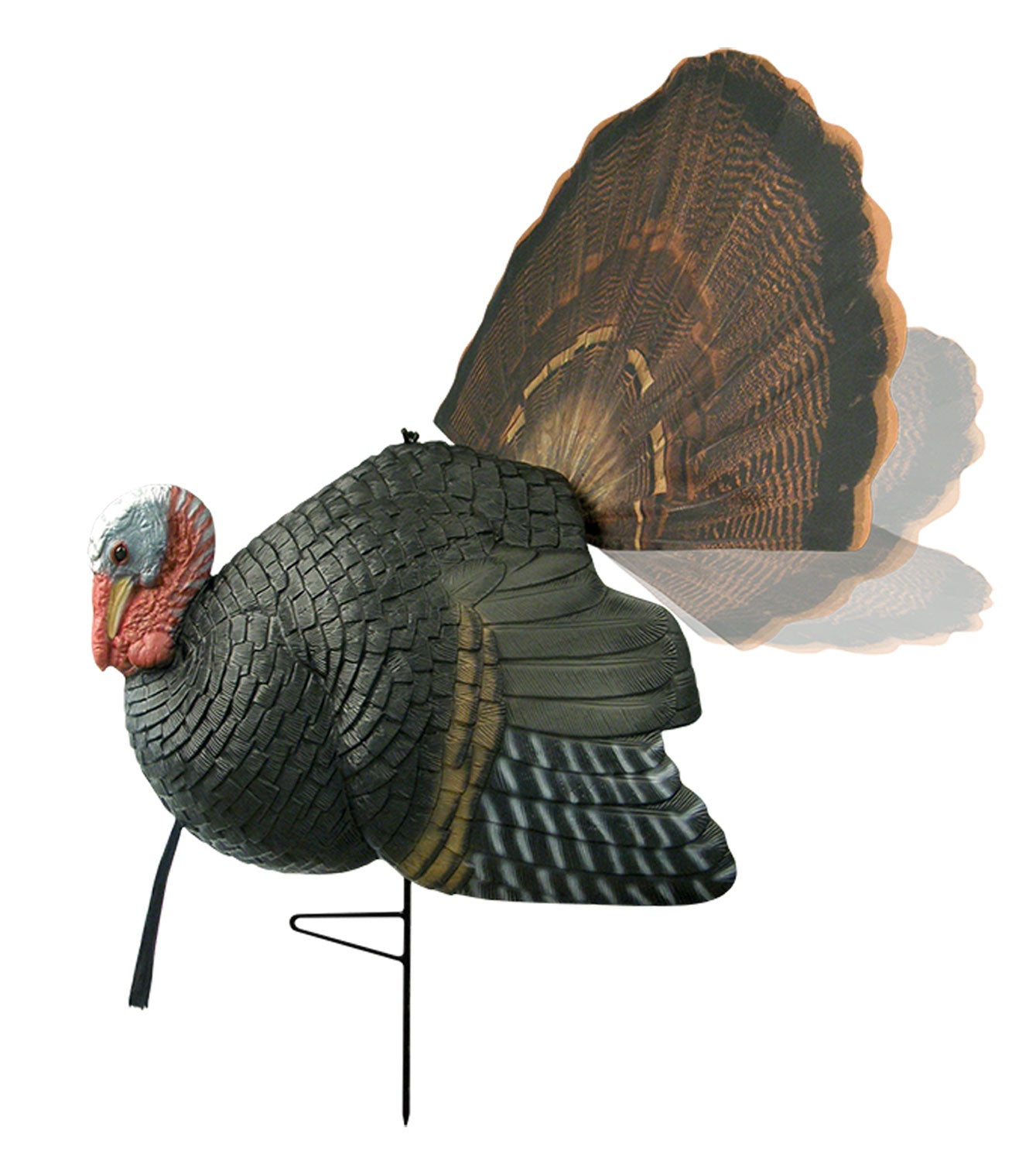 Primos 69021 Killer B Full-Strut Turkey Gobbler Decoy, Brown Species
