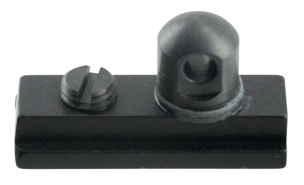 Harris Bipods American Rail Adapter Stud 6A – Black Metal, 5/16" Rail Slot Compatible