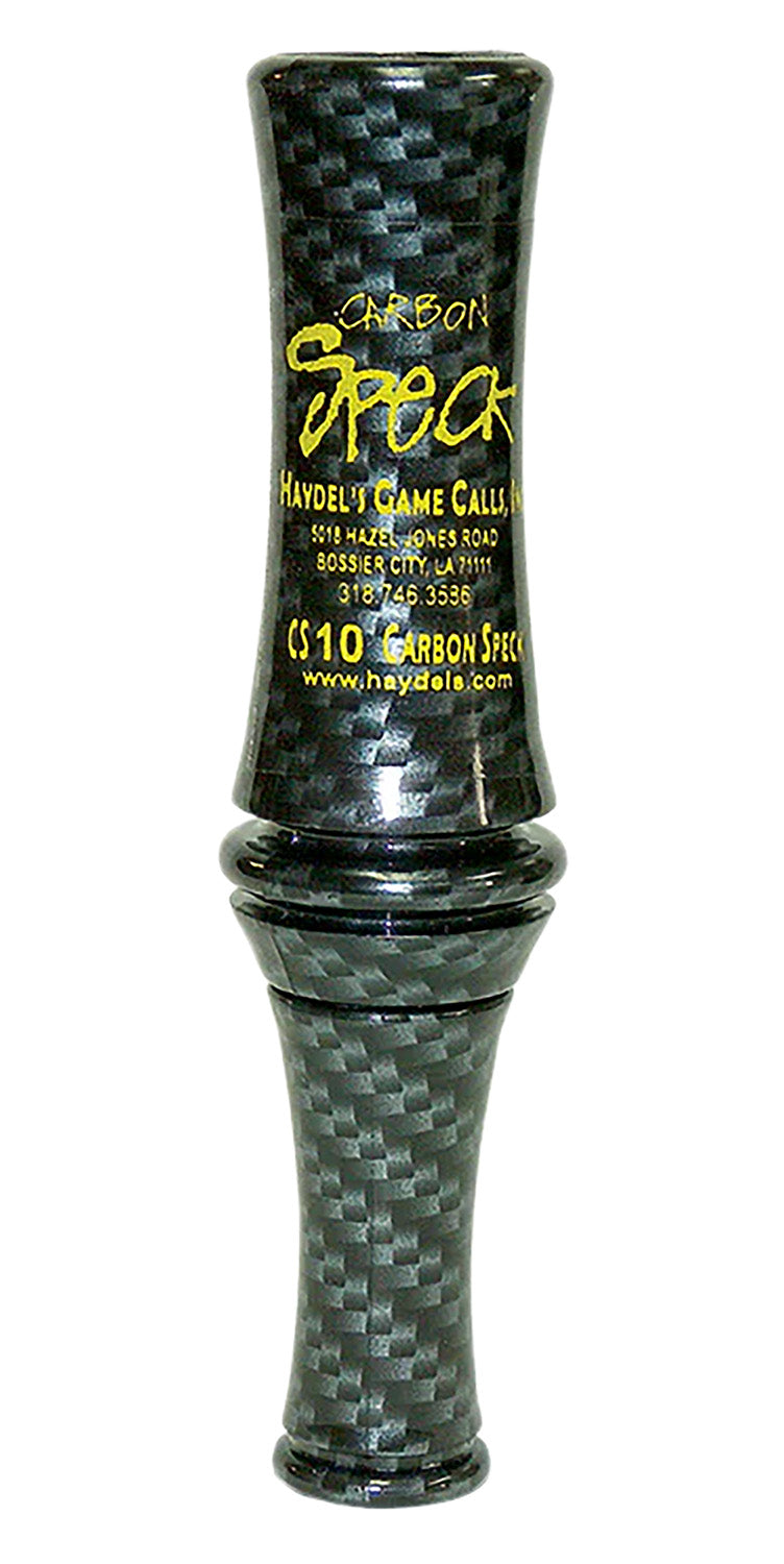 Haydel's CS10 Carbon Speck Open Call for Specklebelly Geese - Black