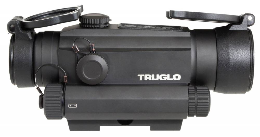 Truglo Tru-Tec 2 MOA Red Dot 1x 30mm Black CR123A Lithium Sight
