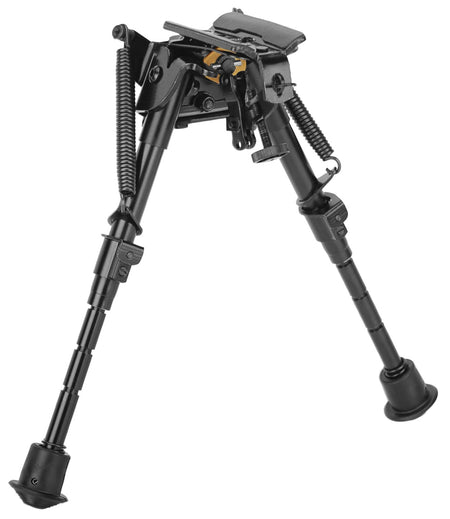 Caldwell 247142 Pivot Bipod 6-9 Inch Black Aluminum Swivel Stud