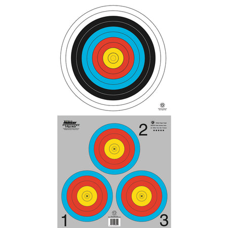 Maple Leaf Vegas Double-Sided Archery Target Face Pack of 100