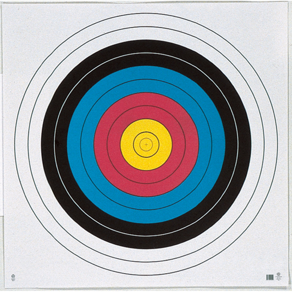 Maple Leaf FITA 10-Ring 60cm Archery Target Face Pack of 25