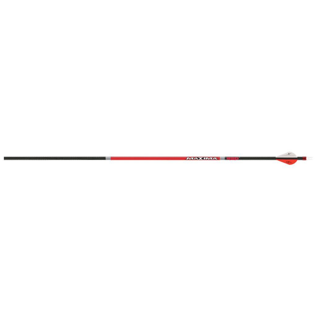 Carbon Express Maxima Red Carbon 400 Arrows w/ 2" Vanes 6 Count