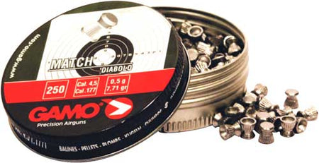 Gamo .177 Match Airgun Pellets 7.5 Grain Tin of 250