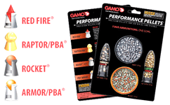 Gamo .22 Cal Airgun Pellet Performance Combo Pack 4 Varieties