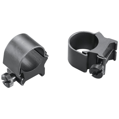 Weaver Mounts QD Top Mount Scope Rings Matte Black 1" High 49042